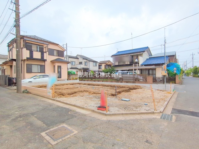 G00379680 埼玉県春日部市大枝 新築一戸建て 3680万円 土地面積104.93m² (約31.74坪) 建物面積97.60m² (約29.52坪) 間取り４ＬＤＫ 築年月2025年10月【外観8】