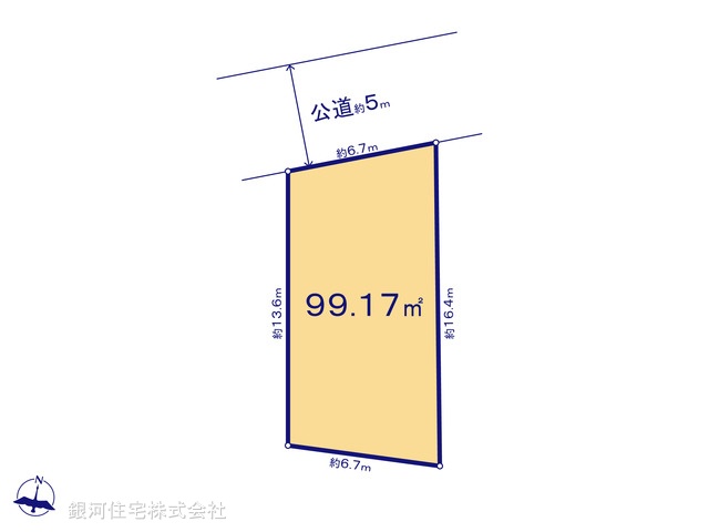 G00379684 東京都杉並区成田西２丁目 土地 9000万円【区画図】