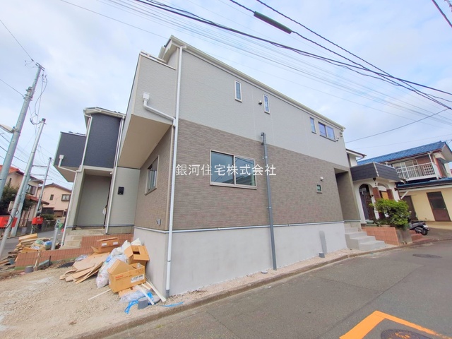G00379690 神奈川県相模原市中央区上溝 新築一戸建て 3050万円 土地面積82.53m² (約24.96坪) 建物面積82.61m² (約24.98坪) 間取り２ＳＬＤＫ 築年月2025年09月【外観8】