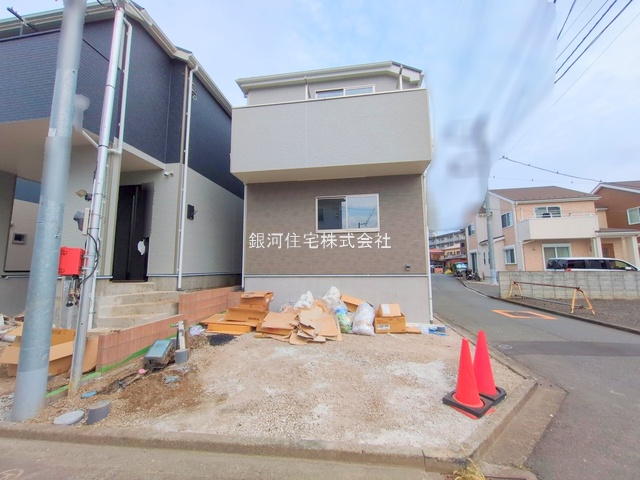 G00379690 神奈川県相模原市中央区上溝 新築一戸建て 3050万円 土地面積82.53m² (約24.96坪) 建物面積82.61m² (約24.98坪) 間取り２ＳＬＤＫ 築年月2025年09月【外観9】