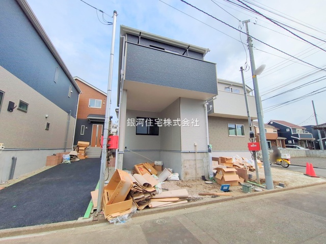 G00379691 神奈川県相模原市中央区上溝 新築一戸建て 2980万円 土地面積91.56m² (約27.69坪) 建物面積108.73m² (約32.89坪) 間取り４ＬＤＫ 築年月2025年09月【外観2】