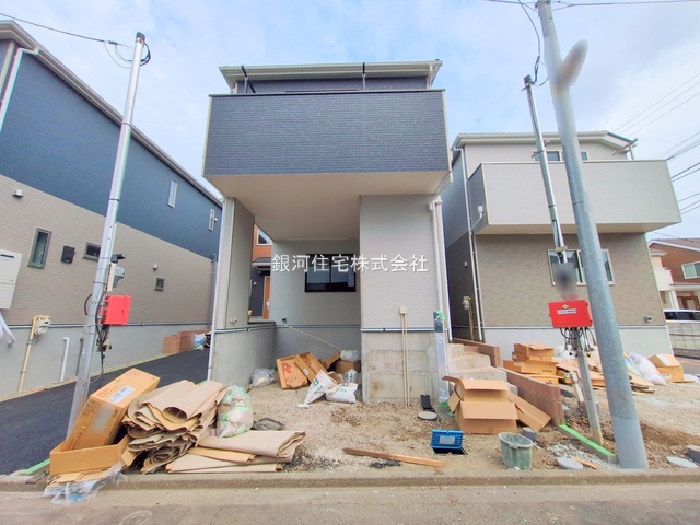 G00379691 神奈川県相模原市中央区上溝 新築一戸建て 2980万円 土地面積91.56m² (約27.69坪) 建物面積108.73m² (約32.89坪) 間取り４ＬＤＫ 築年月2025年09月【外観9】