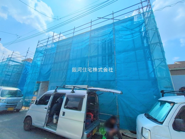 G00379719 東京都清瀬市野塩３丁目 新築一戸建て 4890万円 土地面積120.10m² (約36.33坪) 建物面積93.57m² (約28.30坪) 間取り３ＬＤＫ 築年月2025年09月【外観2】