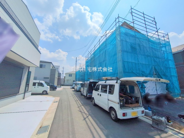 G00379719 東京都清瀬市野塩３丁目 新築一戸建て 4890万円 土地面積120.10m² (約36.33坪) 建物面積93.57m² (約28.30坪) 間取り３ＬＤＫ 築年月2025年09月【外観3】