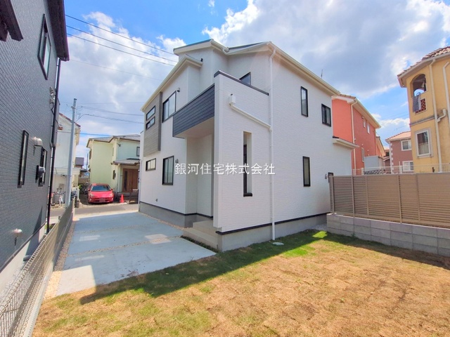 G00379748 神奈川県相模原市中央区淵野辺本町４丁目 新築一戸建て 4680万円 土地面積138.07m² (約41.76坪) 建物面積99.46m² (約30.08坪) 間取り４ＬＤＫ 築年月2025年07月(築１年以内)【外観18】