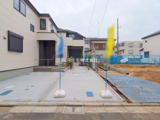 G00379861 東京都練馬区石神井台３丁目 新築一戸建て 7998万円 土地面積106.22m² (約32.13坪) 建物面積96.36m² (約29.14坪) 間取り４ＬＤＫ 築年月2025年11月(築１年以内)【外観2】