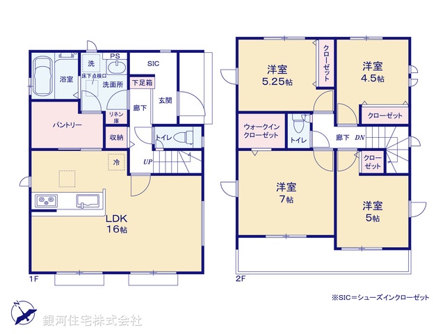 G00380104 埼玉県新座市馬場１丁目 新築一戸建て 4080万円【間取図】