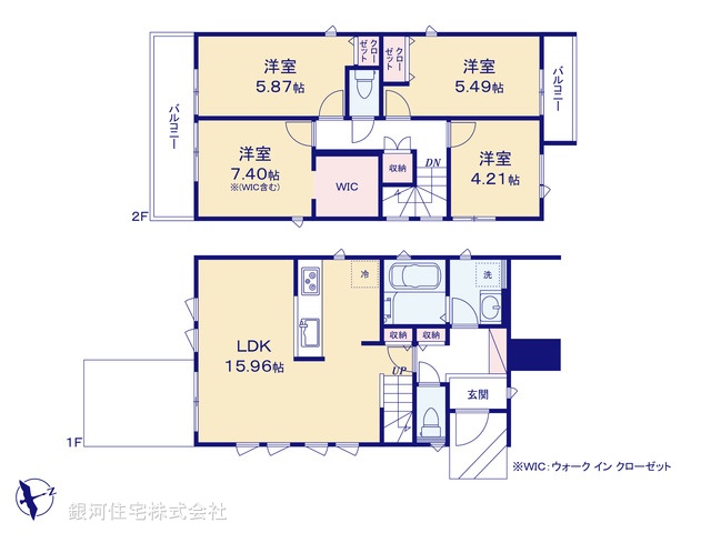 G00380511 千葉県市川市北国分２丁目 新築一戸建て 4280万円【間取図】