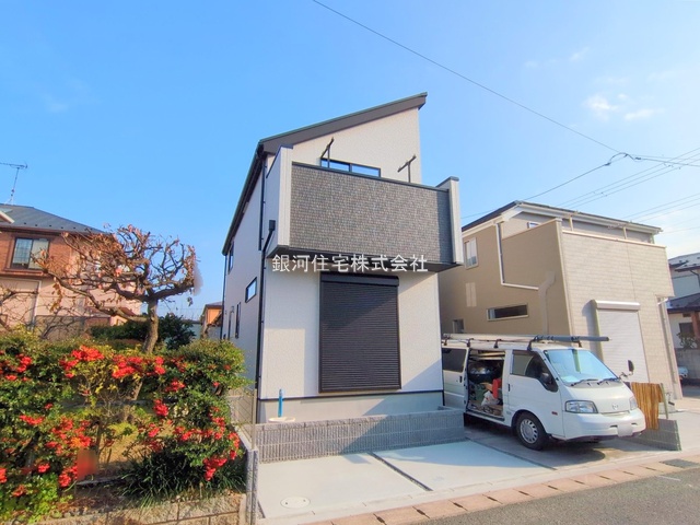 G00380592 千葉県千葉市美浜区磯辺３丁目 新築一戸建て 4590万円 土地面積103.11m² (約31.19坪) 建物面積92.74m² (約28.05坪) 間取り３ＬＤＫ 築年月2025年11月(築１年以内)【外観9】