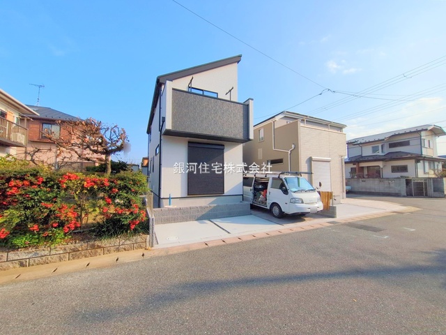 G00380592 千葉県千葉市美浜区磯辺３丁目 新築一戸建て 4590万円 土地面積103.11m² (約31.19坪) 建物面積92.74m² (約28.05坪) 間取り３ＬＤＫ 築年月2025年11月(築１年以内)【外観10】