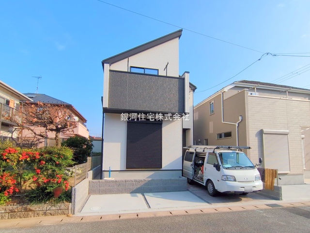 G00380592 千葉県千葉市美浜区磯辺３丁目 新築一戸建て 4590万円 土地面積103.11m² (約31.19坪) 建物面積92.74m² (約28.05坪) 間取り３ＬＤＫ 築年月2025年11月(築１年以内)【外観11】