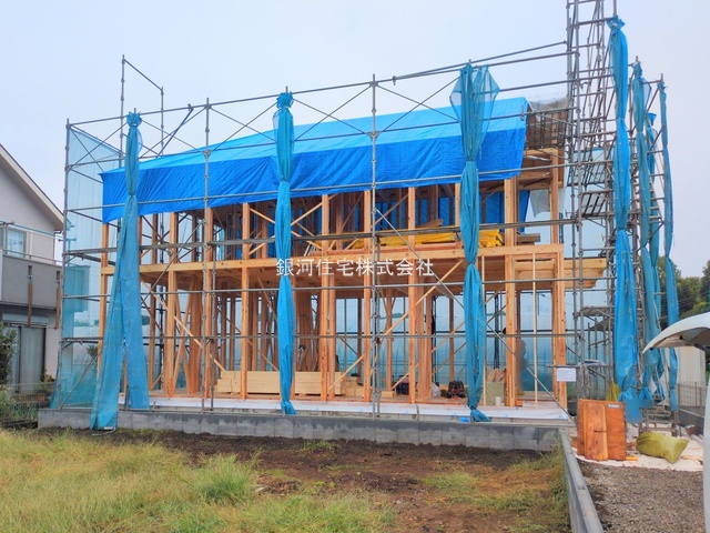 G00380808 東京都国立市矢川３丁目 新築一戸建て 5480万円 土地面積121.44m² (約36.73坪) 建物面積98.01m² (約29.64坪) 間取り４ＬＤＫ 築年月2025年12月(築１年以内)【外観7】