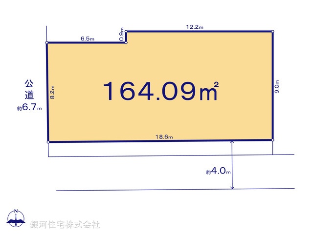 G00381445 千葉県千葉市若葉区加曽利町 土地(建築条件付土地) 1690万円【区画図】