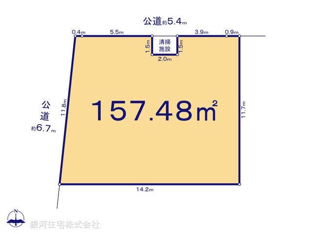 G00381446 千葉県千葉市若葉区加曽利町 土地(建築条件付土地) 1590万円【区画図】