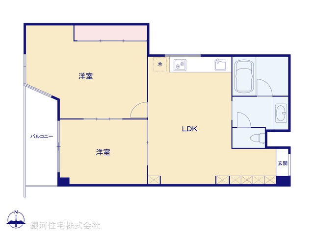 G00381454 東京都豊島区巣鴨４丁目 中古マンション 4280万円【間取図】
