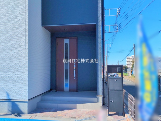 G00381589 千葉県市川市奉免町 新築一戸建て 4280万円 土地面積122.81m² (約37.15坪) 建物面積99.78m² (約30.18坪) 間取り４ＬＤＫ 築年月2025年11月(築１年以内)【外観8】