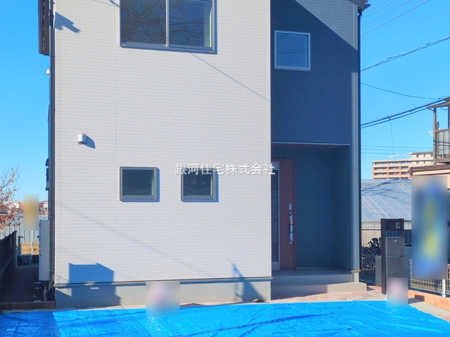 G00381589 千葉県市川市奉免町 新築一戸建て 4280万円 土地面積122.81m² (約37.15坪) 建物面積99.78m² (約30.18坪) 間取り４ＬＤＫ 築年月2025年11月(築１年以内)【外観11】