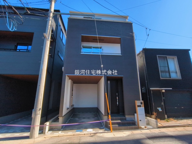 G00381658 千葉県千葉市美浜区稲毛海岸４丁目 新築一戸建て 4190万円 土地面積58.83m² (約17.79坪) 建物面積114.61m² (約34.66坪) 間取り３ＳＬＤＫ 築年月2026年03月【外観2】