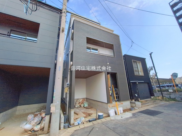 G00381658 千葉県千葉市美浜区稲毛海岸４丁目 新築一戸建て 4190万円 土地面積58.83m² (約17.79坪) 建物面積114.61m² (約34.66坪) 間取り３ＳＬＤＫ 築年月2026年03月【外観14】