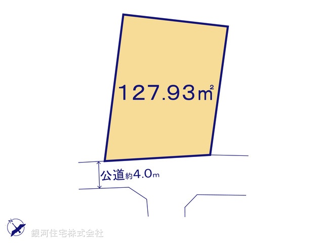 G00381669 埼玉県入間市豊岡４丁目 土地 1680万円【区画図】