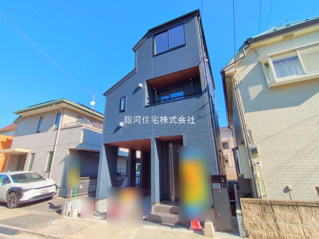 G00381732 東京都足立区佐野２丁目 新築一戸建て 4490万円 土地面積60.40m² (約18.27坪) 建物面積100.63m² (約30.44坪) 築年月2025年10月(築１年以内)【外観2】