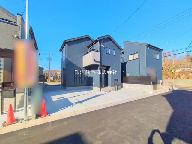 G00381900 東京都八王子市川口町 新築一戸建て 2980万円 土地面積151.40m² (約45.79坪) 建物面積100.44m² (約30.38坪) 間取り３ＬＤＫ 築年月2025年10月(築１年以内)【外観2】