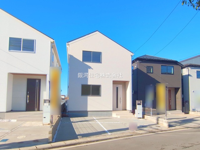 G00382085 千葉県市川市奉免町 新築一戸建て 4180万円 土地面積125.59m² (約37.99坪) 建物面積99.36m² (約30.05坪) 間取り４ＬＤＫ 築年月2025年11月(築１年以内)【外観2】