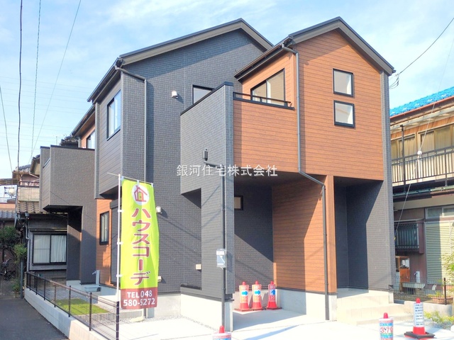 G00382144 埼玉県北本市本宿６丁目 新築一戸建て 2798万円 土地面積116.59m² (約35.26坪) 建物面積99.78m² (約30.18坪) 間取り３ＬＤＫ 築年月2025年09月(築１年以内)【外観12】