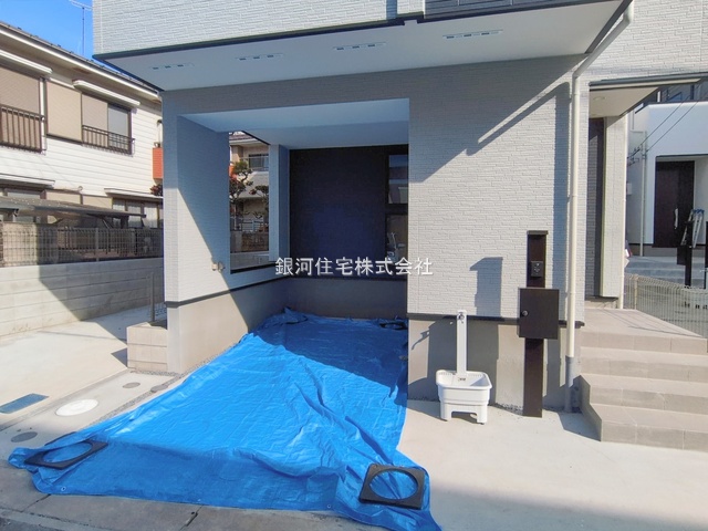 G00382209 千葉県市川市福栄１丁目 新築一戸建て 6180万円 土地面積62.53m² (約18.91坪) 建物面積101.37m² (約30.66坪) 築年月2025年12月(築１年以内)【外観7】