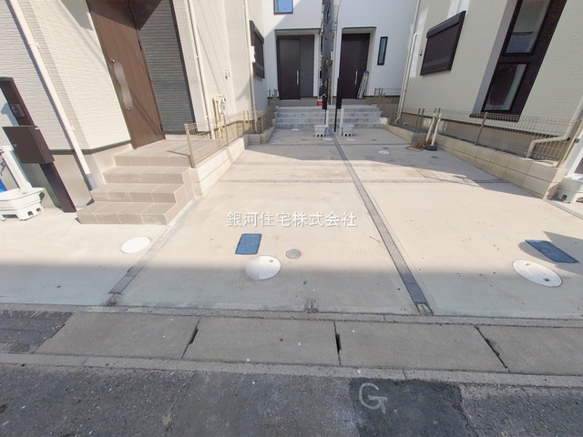 G00382211 千葉県市川市福栄１丁目 新築一戸建て 5880万円 土地面積75.14m² (約22.72坪) 建物面積100.19m² (約30.30坪) 築年月2025年12月(築１年以内)【外観18】