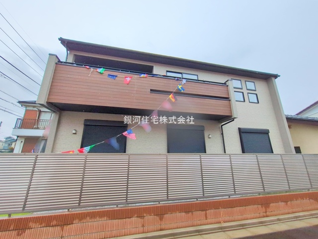G00382241 東京都小平市大沼町４丁目 新築一戸建て 5330万円 土地面積146.69m² (約44.37坪) 建物面積103.98m² (約31.45坪) 間取り４ＬＤＫ 築年月2025年09月(築１年以内)【外観13】