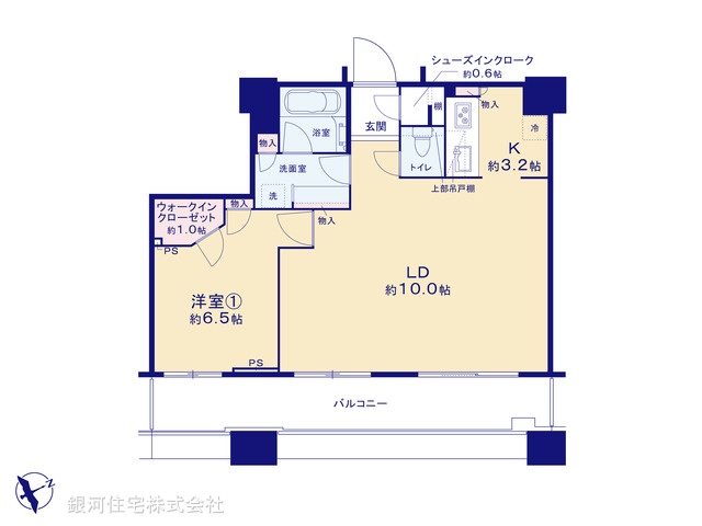 G00382544 東京都豊島区東池袋４丁目 中古マンション 1億5800万円【間取図】