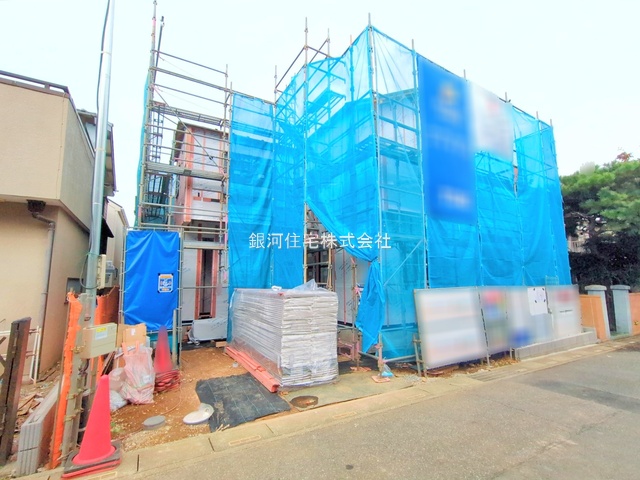 G00382809 埼玉県富士見市渡戸１丁目 新築一戸建て 4498万円 土地面積121.01m² (約36.60坪) 建物面積100.40m² (約30.37坪) 間取り４ＬＤＫ 築年月2025年12月【外観4】