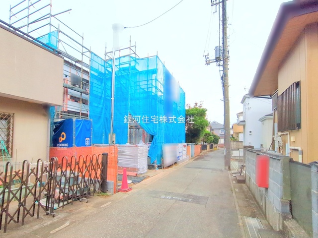 G00382809 埼玉県富士見市渡戸１丁目 新築一戸建て 4498万円 土地面積121.01m² (約36.60坪) 建物面積100.40m² (約30.37坪) 間取り４ＬＤＫ 築年月2025年12月【外観6】