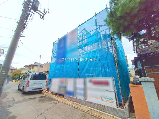 G00382809 埼玉県富士見市渡戸１丁目 新築一戸建て 4498万円 土地面積121.01m² (約36.60坪) 建物面積100.40m² (約30.37坪) 間取り４ＬＤＫ 築年月2025年12月【外観7】