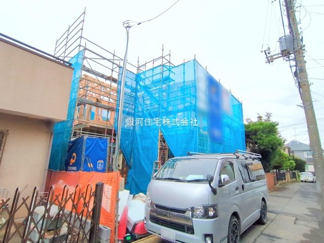 G00382809 埼玉県富士見市渡戸１丁目 新築一戸建て 4498万円 土地面積121.01m² (約36.60坪) 建物面積100.40m² (約30.37坪) 間取り４ＬＤＫ 築年月2025年12月【外観8】