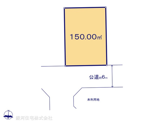 G00383132 神奈川県藤沢市打戻 土地 2330万円【区画図】
