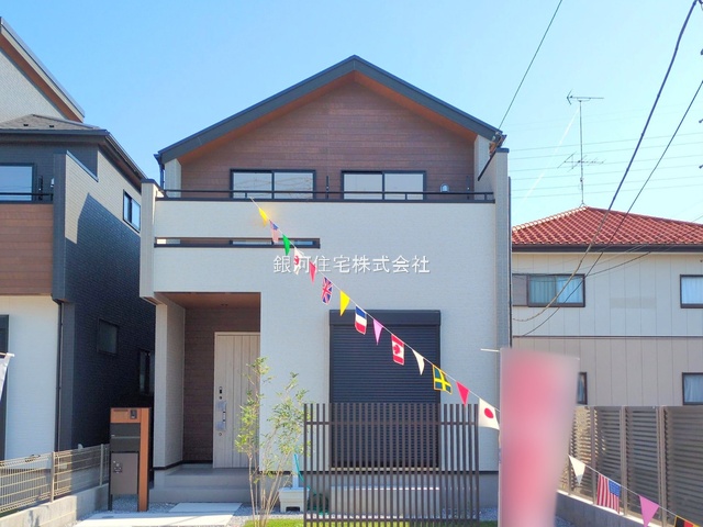 G00383261 埼玉県北本市西高尾２丁目 新築一戸建て 3898万円 土地面積146.63m² (約44.35坪) 建物面積105.82m² (約32.01坪) 間取り４ＬＤＫ 築年月2025年09月(築１年以内)【外観14】