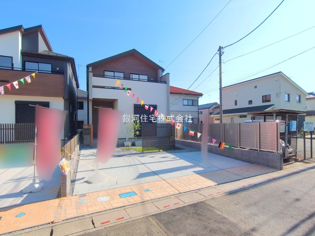 G00383261 埼玉県北本市西高尾２丁目 新築一戸建て 3898万円 土地面積146.63m² (約44.35坪) 建物面積105.82m² (約32.01坪) 間取り４ＬＤＫ 築年月2025年09月(築１年以内)【外観16】