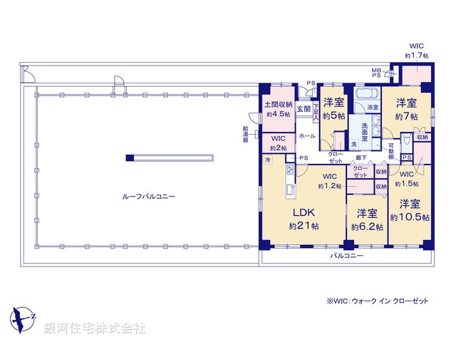 G00383461 神奈川県横浜市金沢区六浦５丁目 中古マンション 4380万円【間取図】