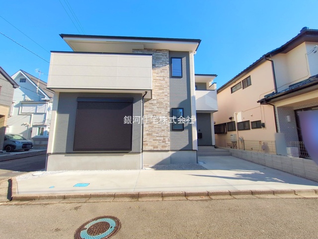 G00383613 神奈川県相模原市南区若松３丁目 新築一戸建て 5598万円 土地面積111.82m² (約33.82坪) 建物面積105.62m² (約31.95坪) 間取り４ＬＤＫ 築年月2025年11月(築１年以内)【外観7】