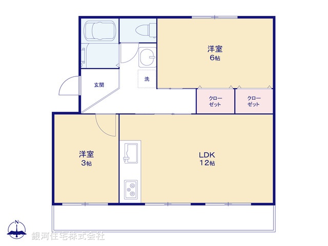 G00383838 千葉県八千代市村上 中古マンション 850万円【間取図】