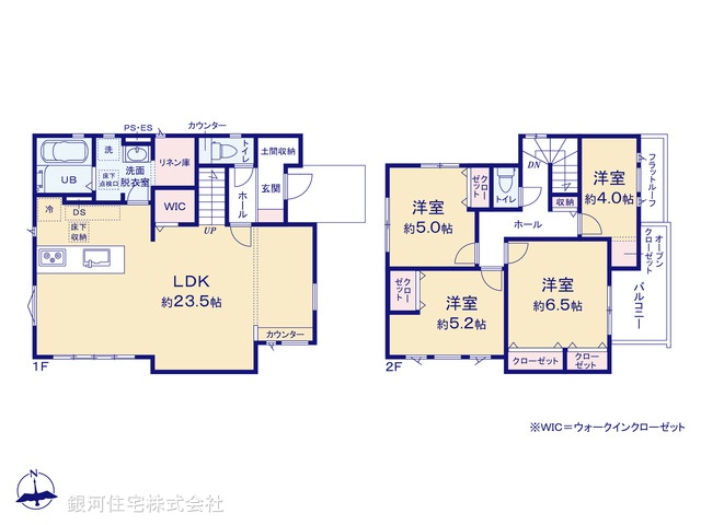G00383849 千葉県木更津市長須賀 新築一戸建て 3699万円【間取図】
