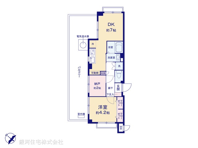 G00383922 東京都大田区中央２丁目 中古マンション 2280万円【間取図】