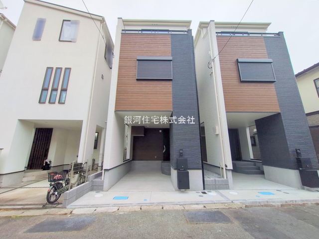 G00383984 神奈川県相模原市南区南台２丁目 新築一戸建て 3990万円 土地面積58.60m² (約17.72坪) 建物面積102.67m² (約31.05坪) 間取り２ＳＬＤＫ 築年月2025年10月(築１年以内)【外観12】