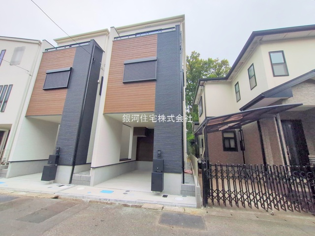 G00383985 神奈川県相模原市南区南台２丁目 新築一戸建て 4190万円 土地面積57.71m² (約17.45坪) 建物面積102.67m² (約31.05坪) 間取り２ＳＬＤＫ 築年月2025年10月(築１年以内)【外観2】