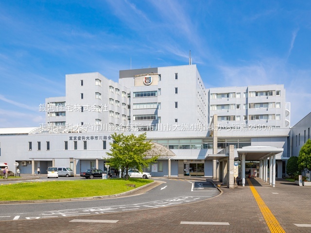 G00384259 千葉県市川市大洲３丁目 新築一戸建て 5099万円 土地面積94.69m² (約28.64坪) 建物面積94.19m² (約28.49坪) 間取り３ＬＤＫ 築年月2025年10月(築１年以内)【周辺環境】東京歯科大学市川総合病院