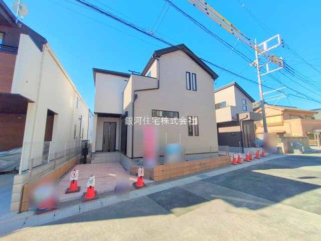 G00384263 千葉県市川市香取１丁目 新築一戸建て 6390万円 土地面積83.29m² (約25.19坪) 建物面積86.73m² (約26.23坪) 間取り３ＬＤＫ 築年月2025年11月(築１年以内)【外観16】