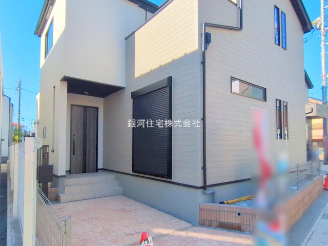 G00384263 千葉県市川市香取１丁目 新築一戸建て 6390万円 土地面積83.29m² (約25.19坪) 建物面積86.73m² (約26.23坪) 間取り３ＬＤＫ 築年月2025年11月(築１年以内)【外観18】