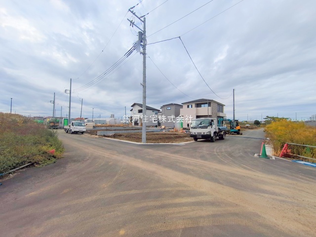 G00384273 千葉県市川市北方町４丁目 新築一戸建て 5799万円 土地面積154.46m² (約46.72坪) 建物面積108.15m² (約32.71坪) 間取り４ＬＤＫ 築年月2025年11月(築１年以内)【外観3】